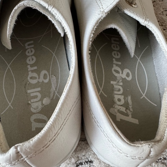 Paul Green White Sneakers 9 Women’s US - Picture 5 of 12